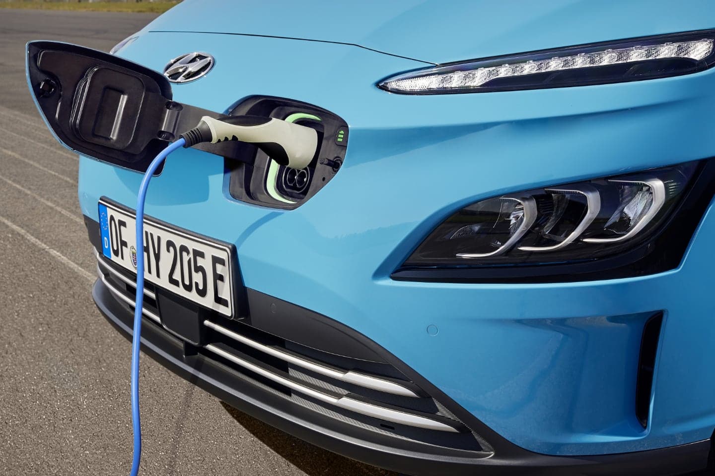 Hyundai Kona Electric 2021, nabíjení elektromobilu
