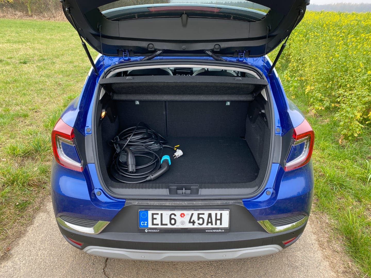 Renault Captur E-Tech Plug-in hybrid, kufr