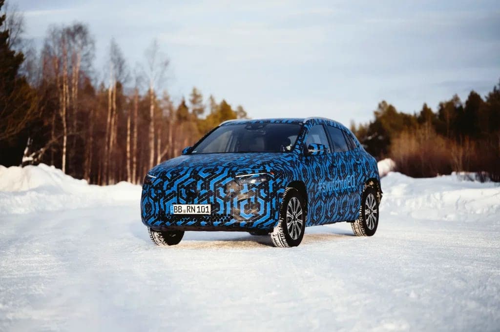 Mercedes EQA, prototyp elektromobilu