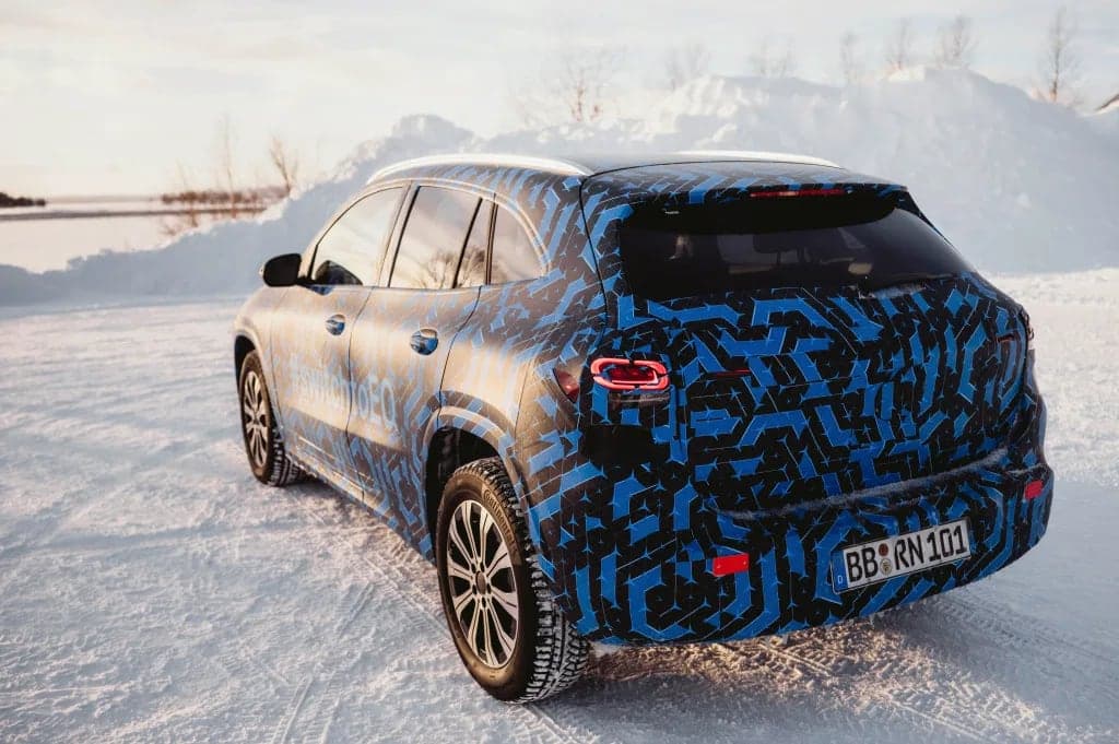 Mercedes EQA, prototyp elektromobilu