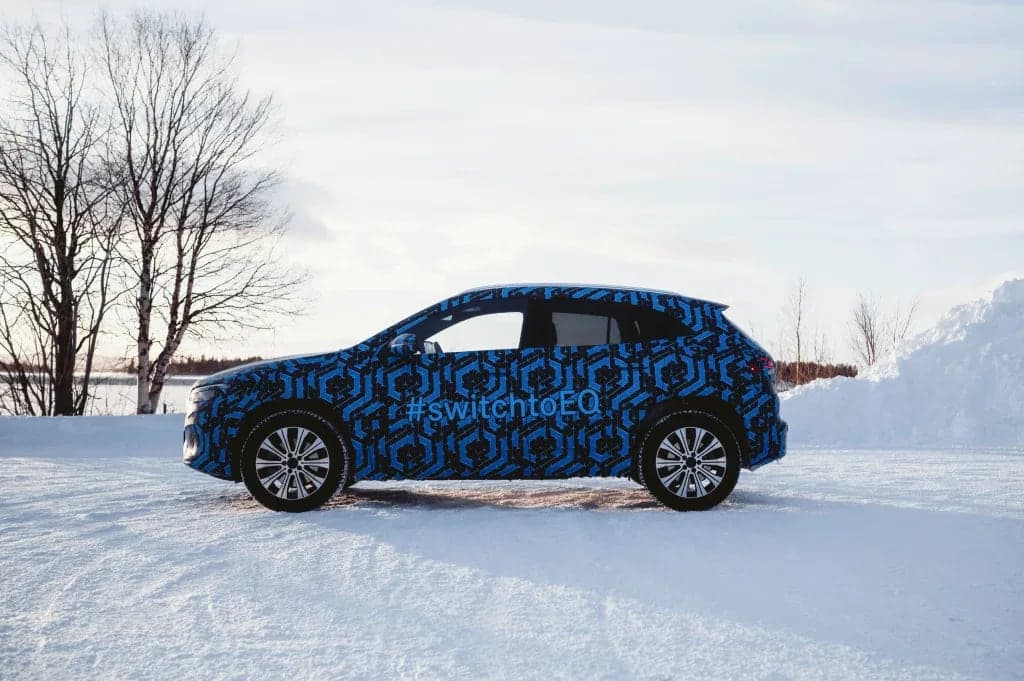 Mercedes EQA, prototyp elektromobilu