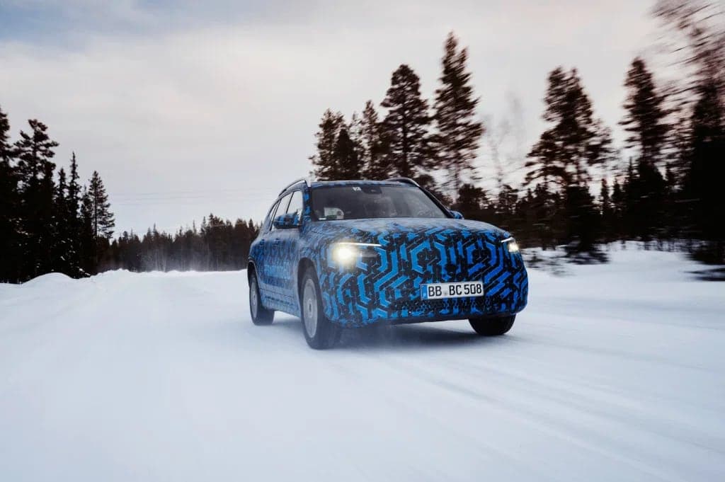 Mercedes EQB, prototyp elektromobilu
