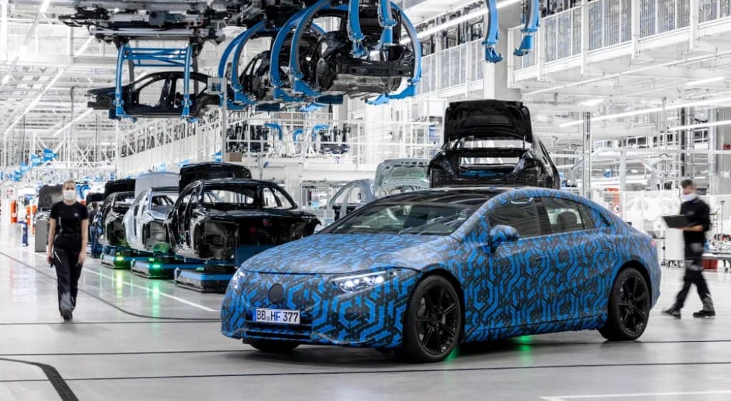 Mercedes EQS, prototyp elektromobilu