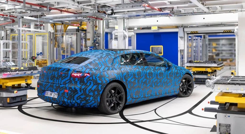 Mercedes EQS, prototyp elektromobilu
