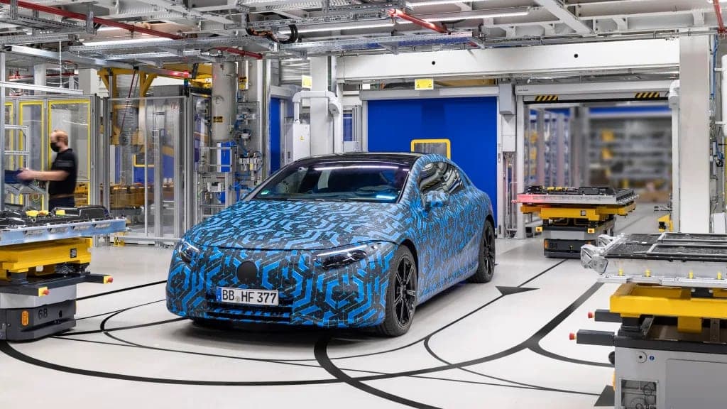 Mercedes EQS, prototyp elektromobilu
