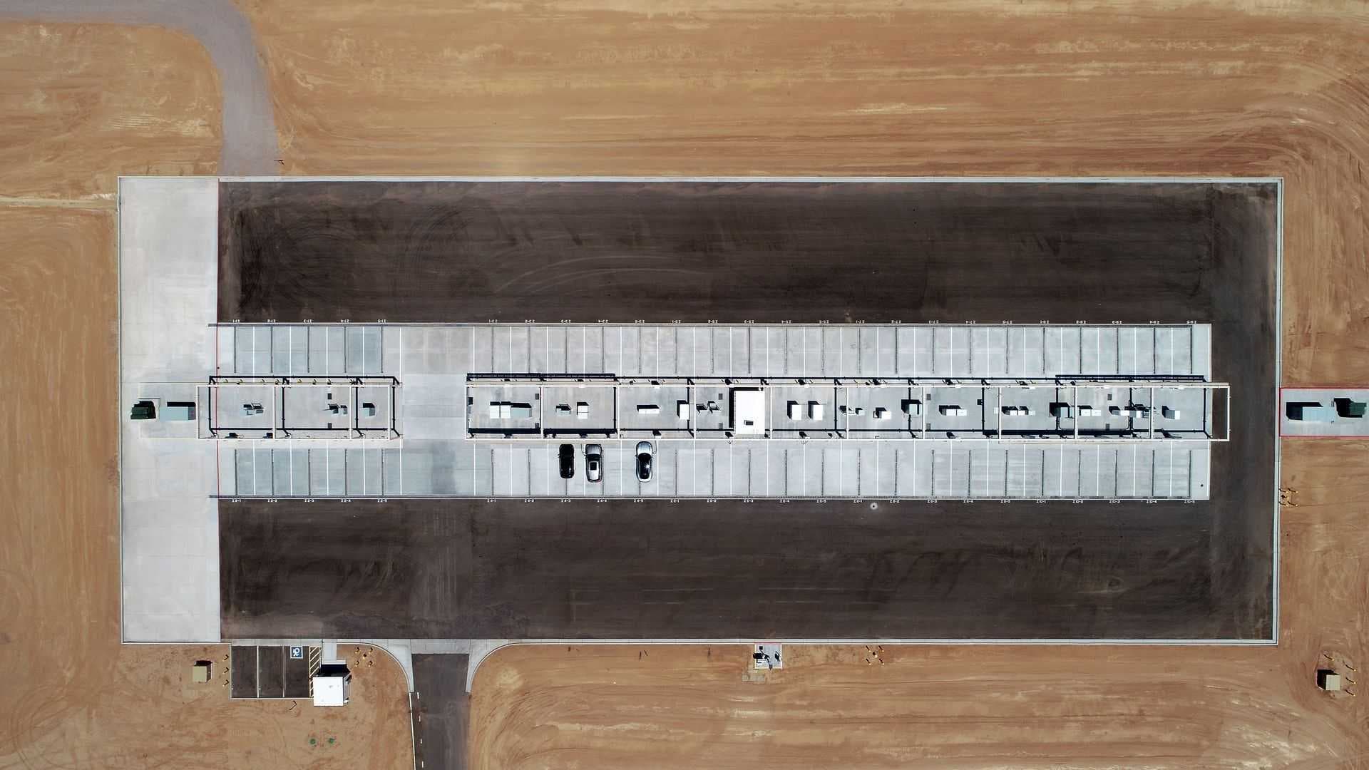 Volkswagen, nabíjecí stanice v poušti Arizona