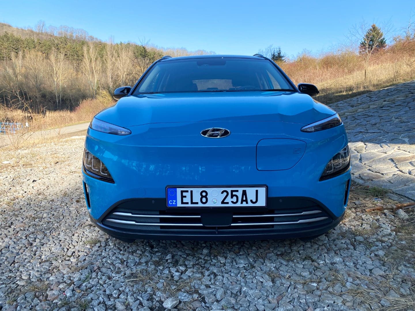 Hyundai Kona Electric 2021, test elektromobilu