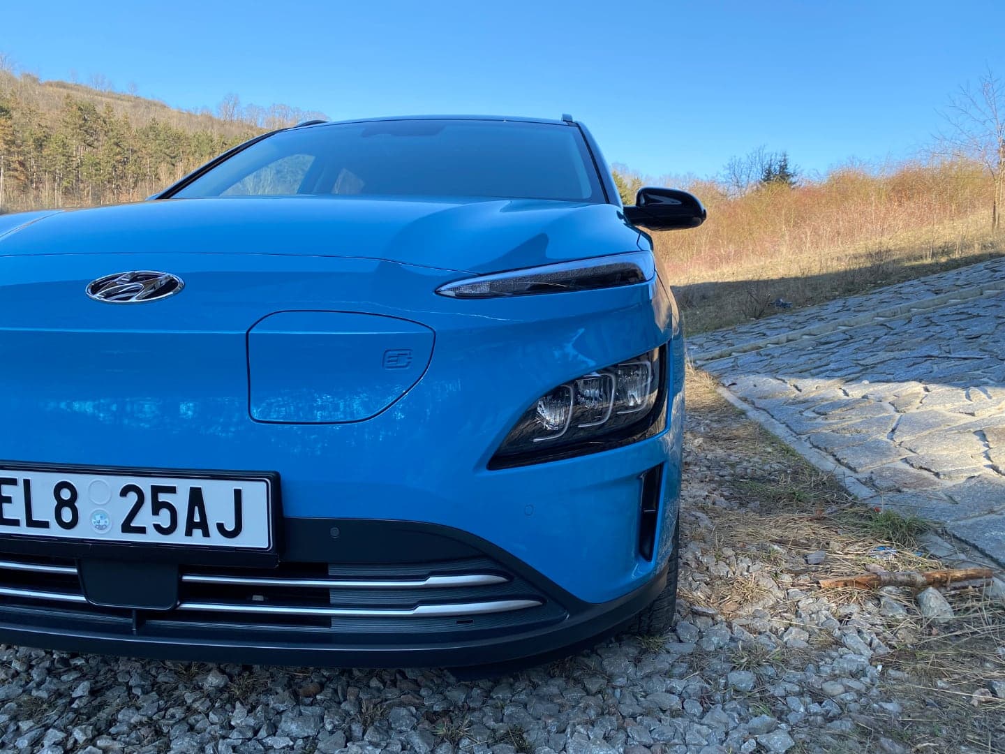 Hyundai Kona Electric 2021, maska vozu