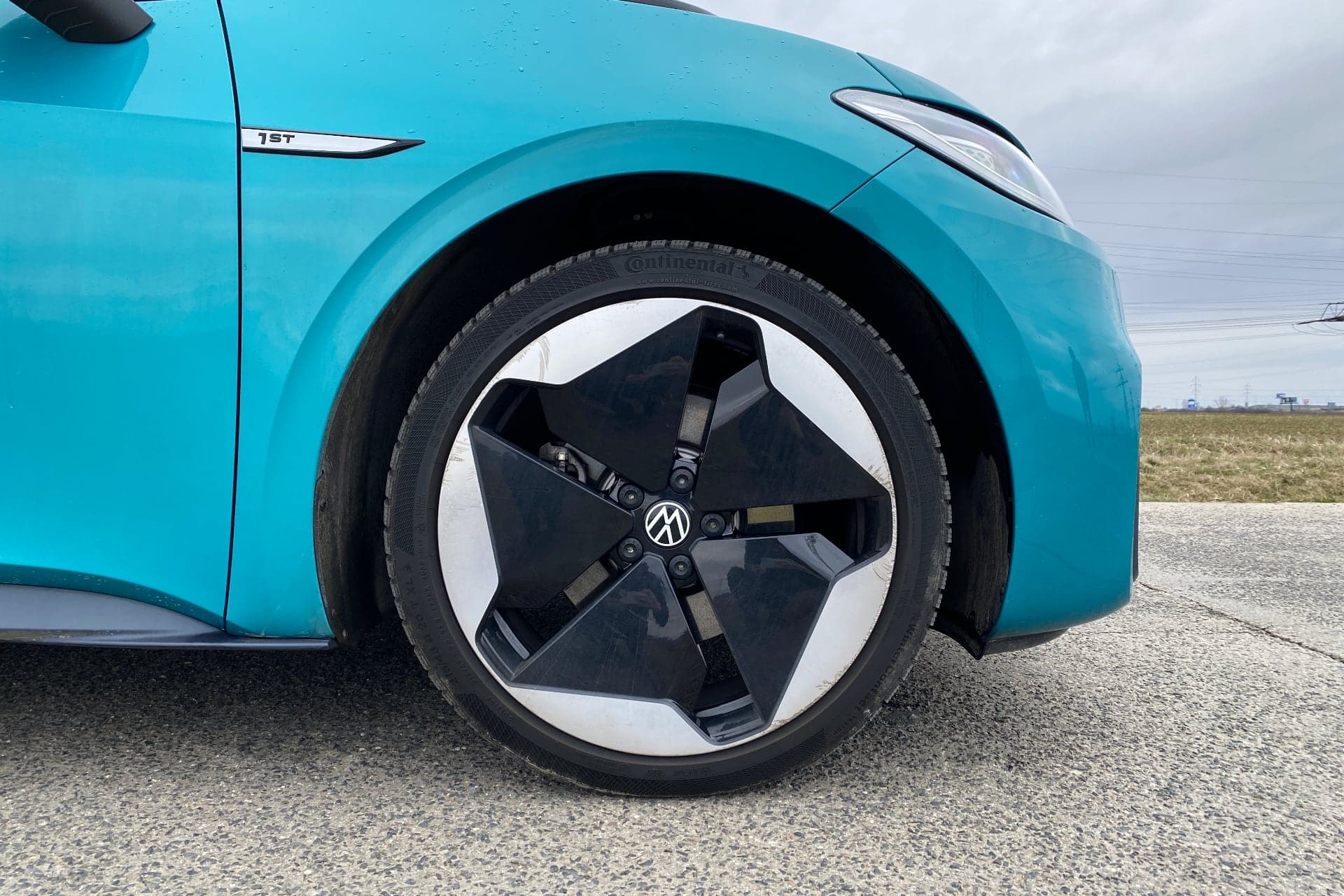 Volkswagen ID.3, test, detail kola