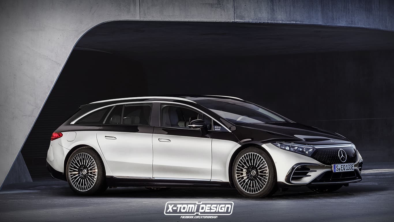 Mercedes EQS ve verzi Kombi