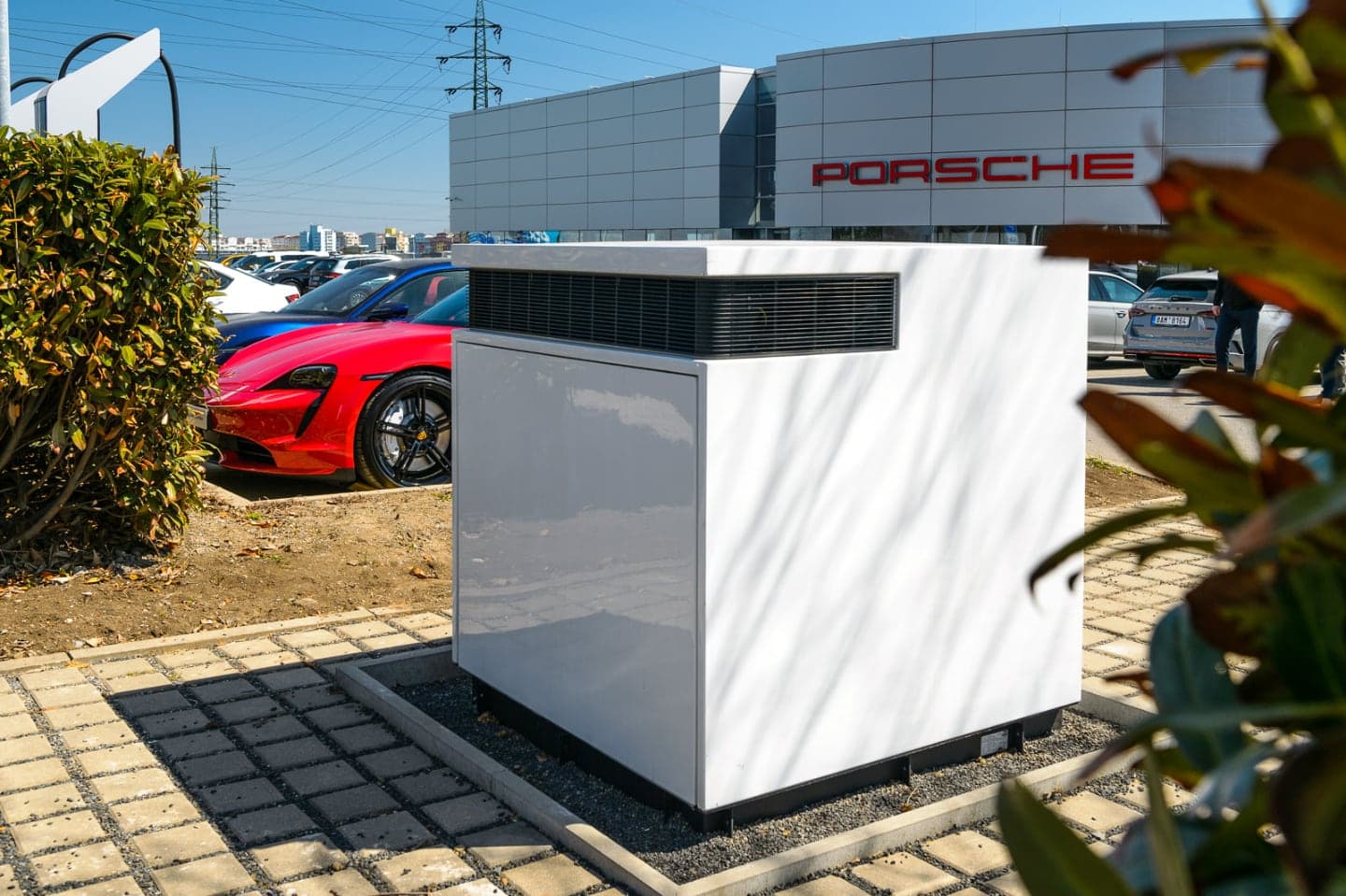 Rychlonabíjecí stanice Porsche