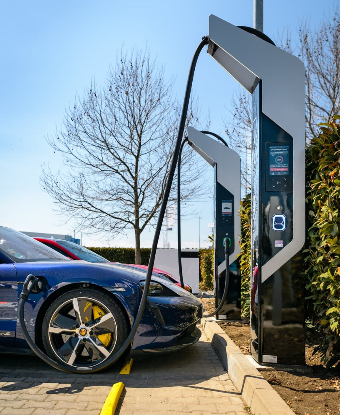 Rychlonabíjecí stanice Porsche