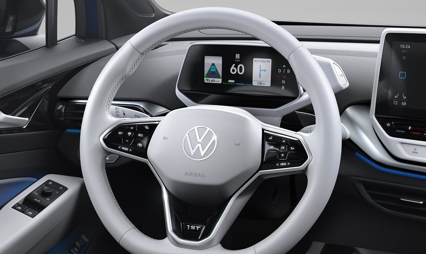 Volkswagen ID.4 volant interiér