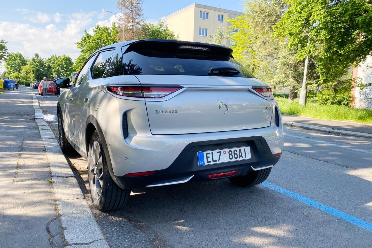 DS 3 Crossback E-Tense, test elektromobilu