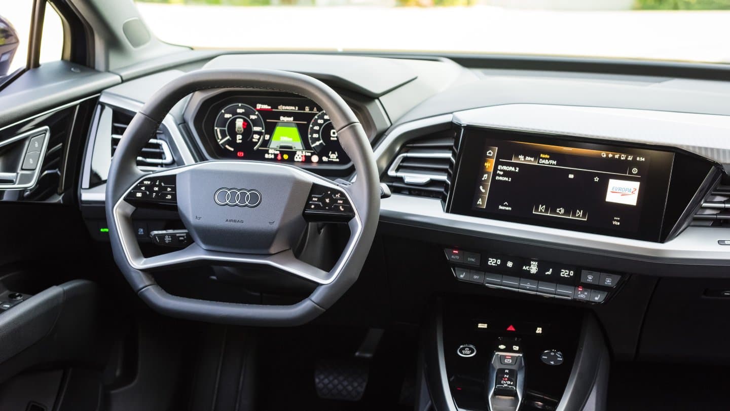 Audi Q4 e-tron, interiér