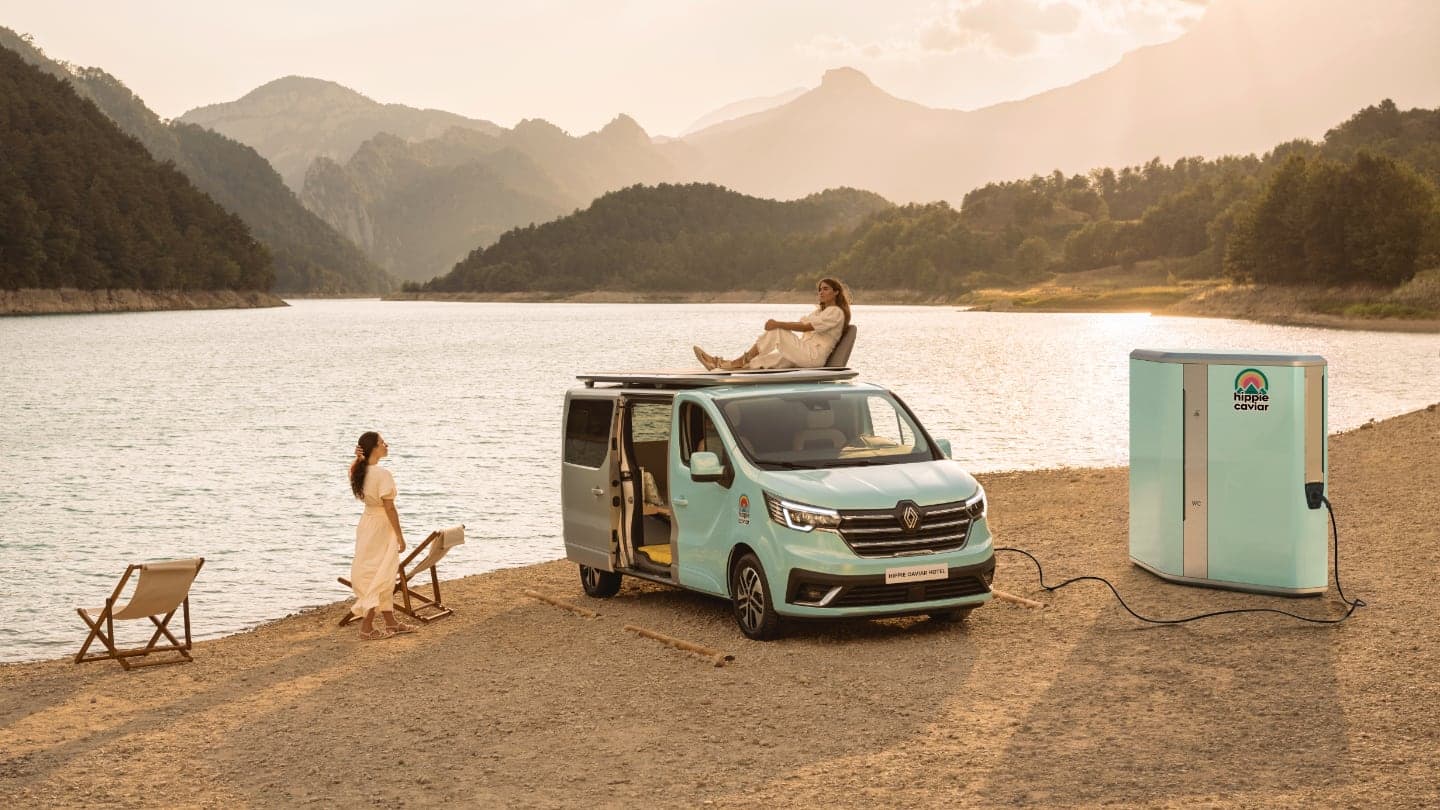 Renault Hippie Caviar Hotel, koncept obytného vozu elektromobil