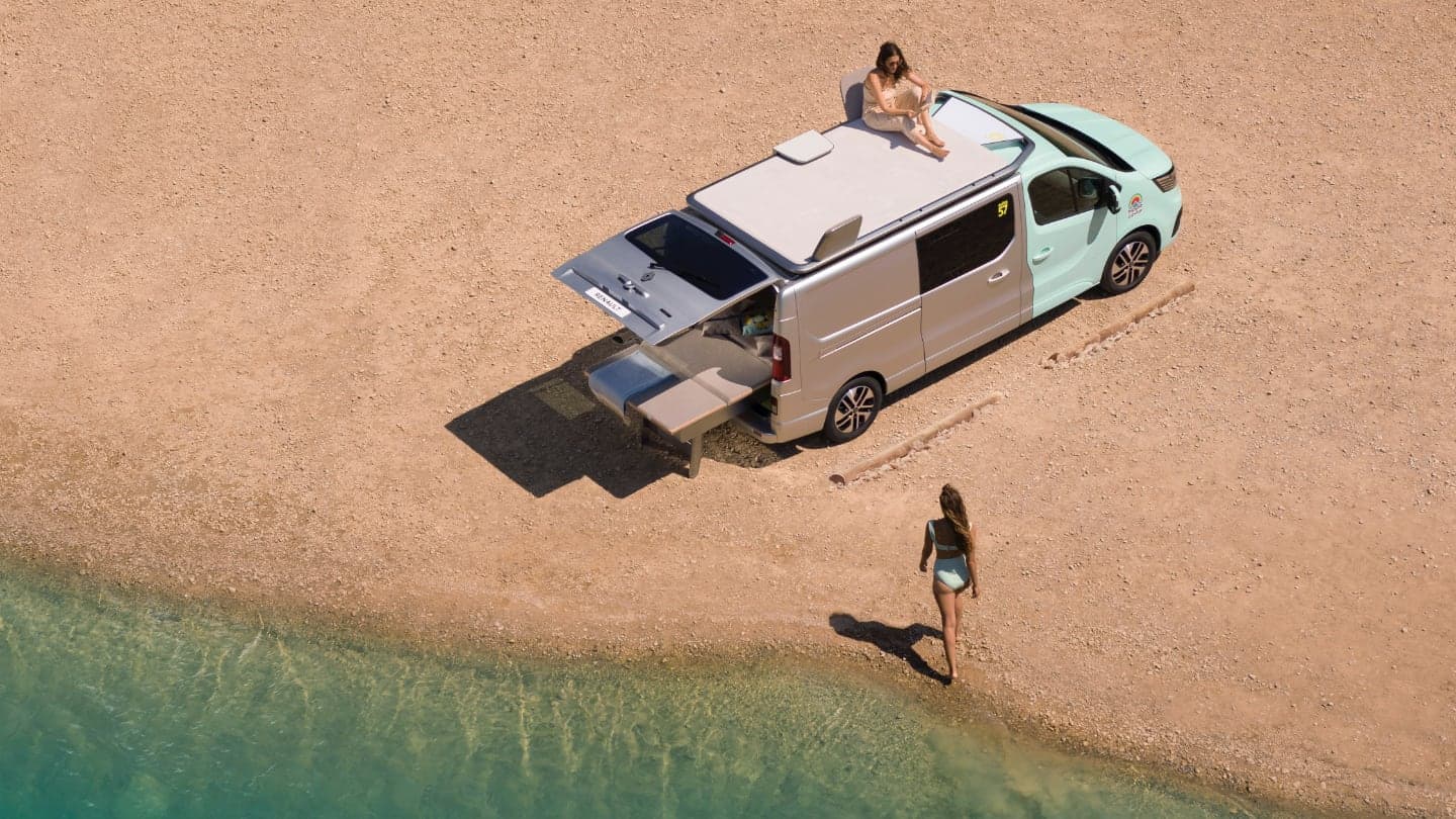 Renault Hippie Caviar Hotel, koncept obytného vozu elektromobil