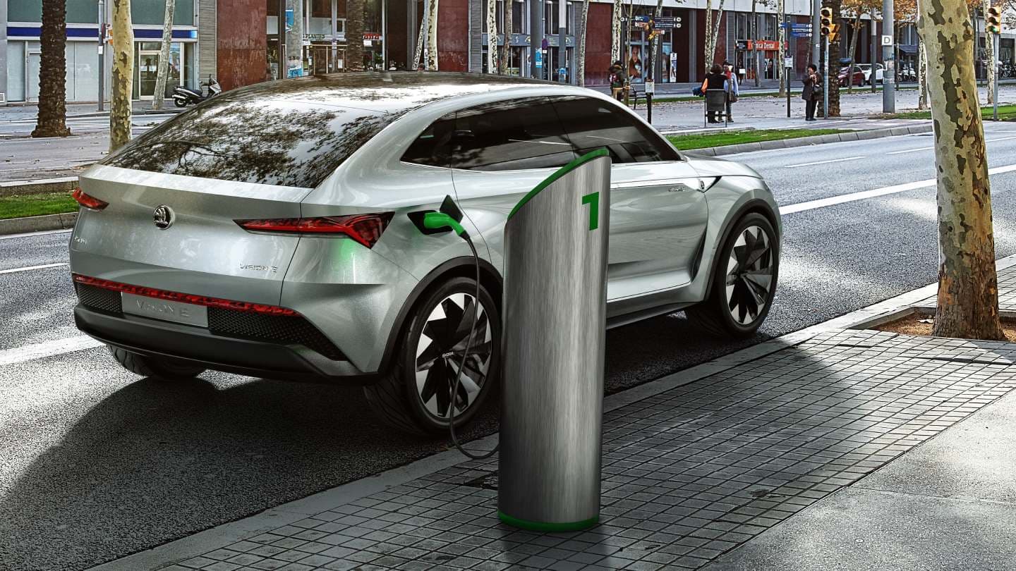 Koncept elektromobilu Škoda Vision E