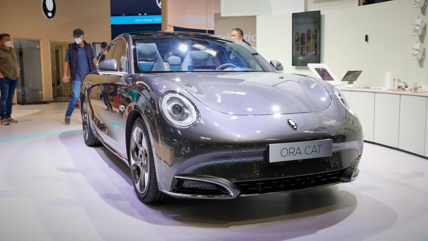 Čínský elektromobil Ora 03 Cat