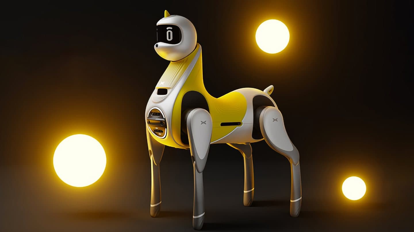 Robot Little White Dragon