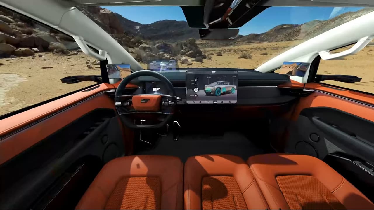 Elektrický pickup se solární střechou, Edison Future