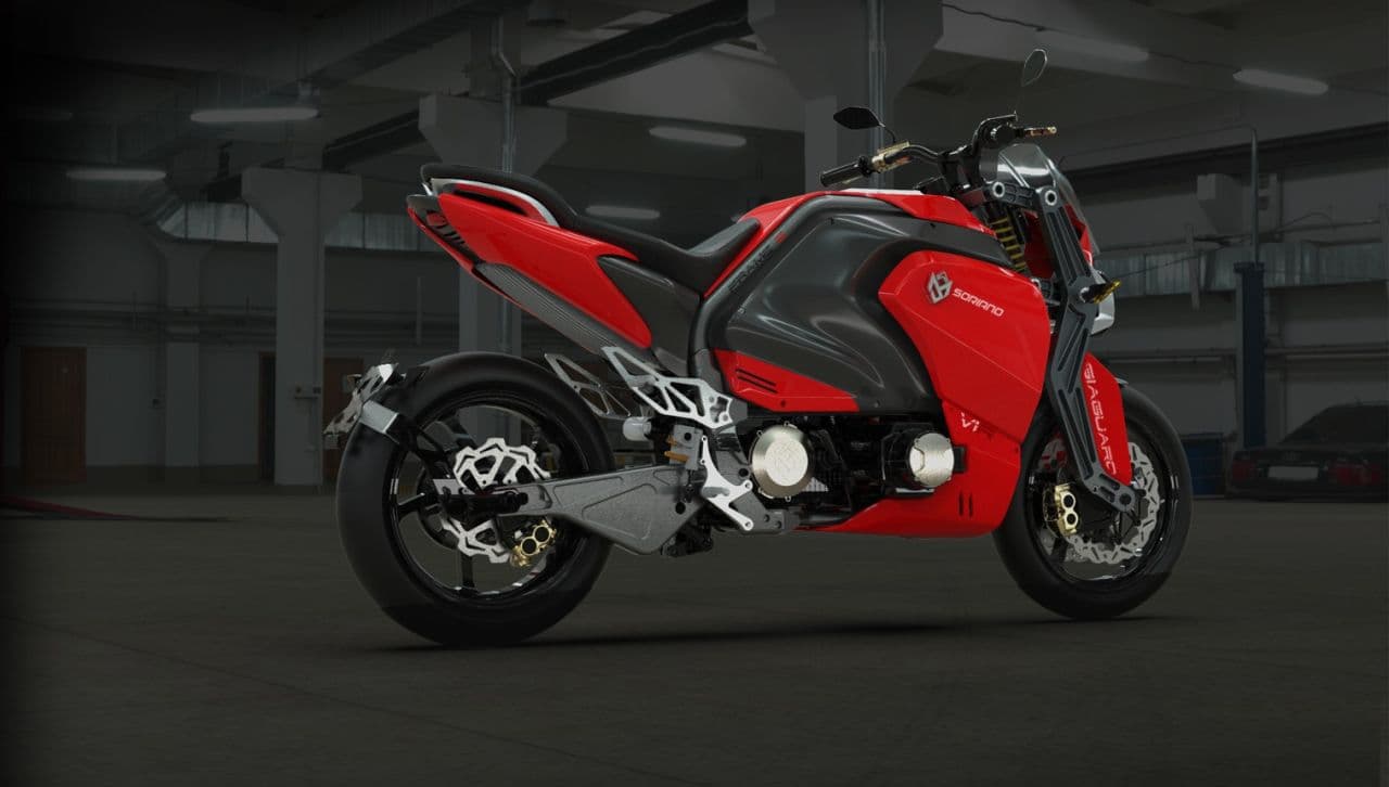 Soriano VR, elektrický superbike