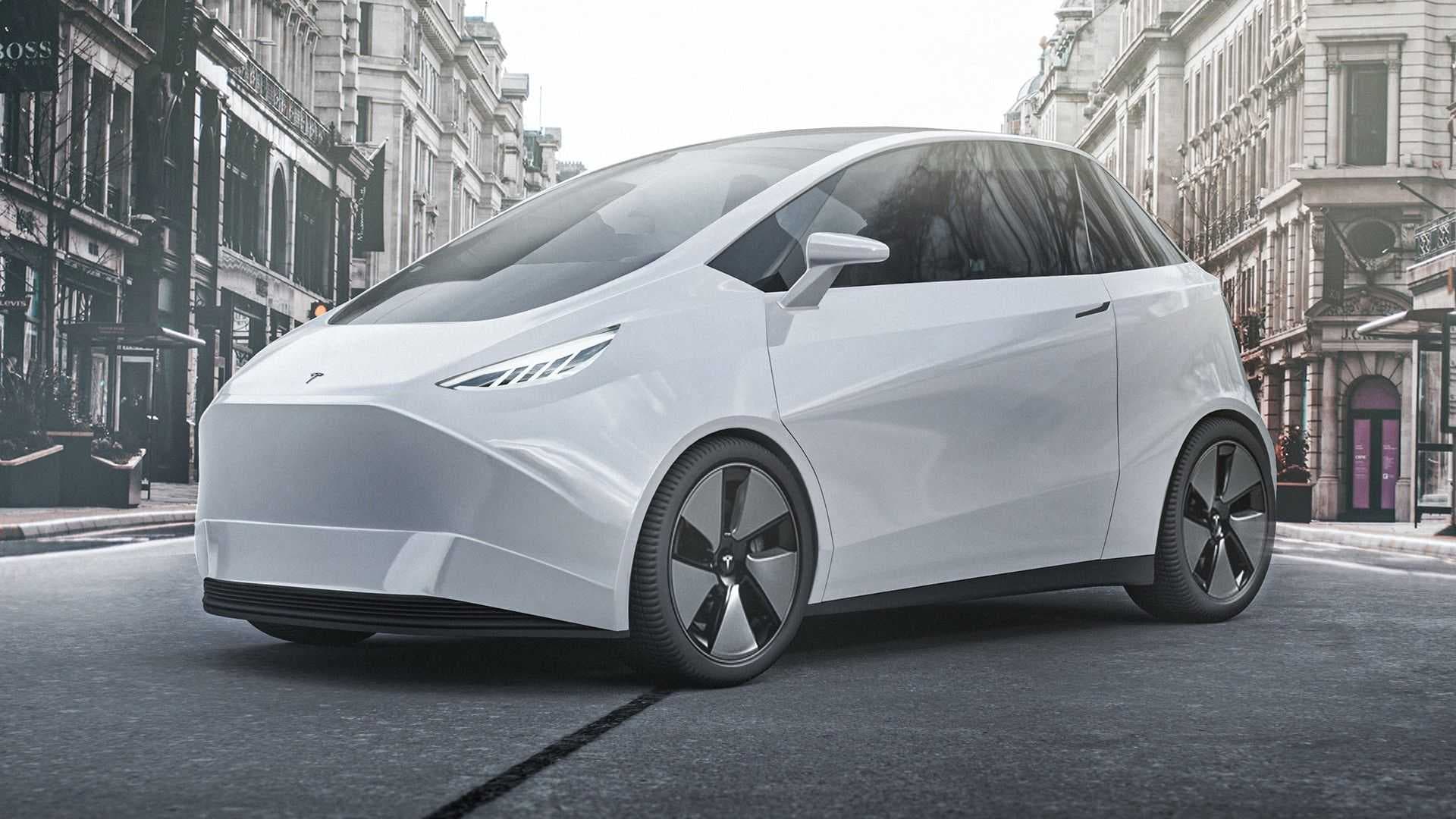 Tesla Mini render