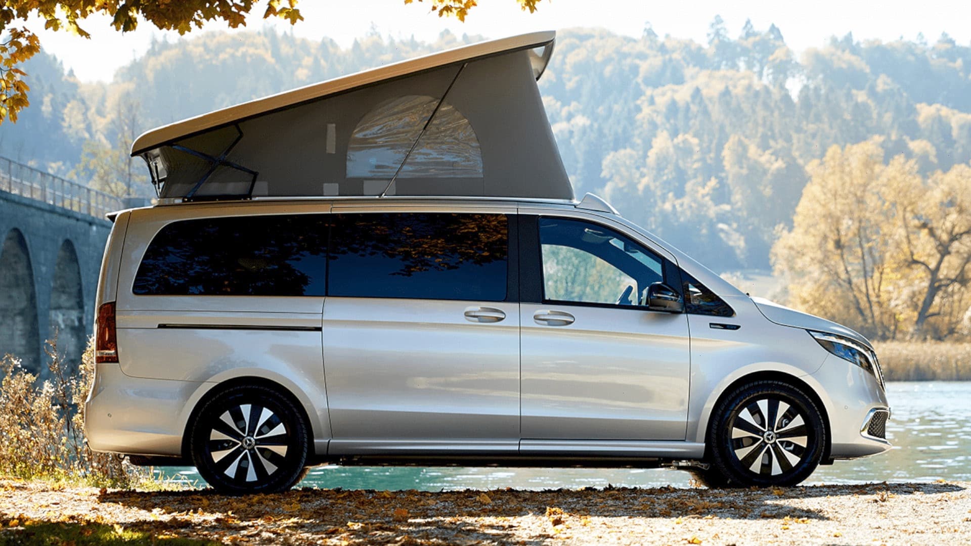 Mercedes-Benz EQV v kempovací úpravě