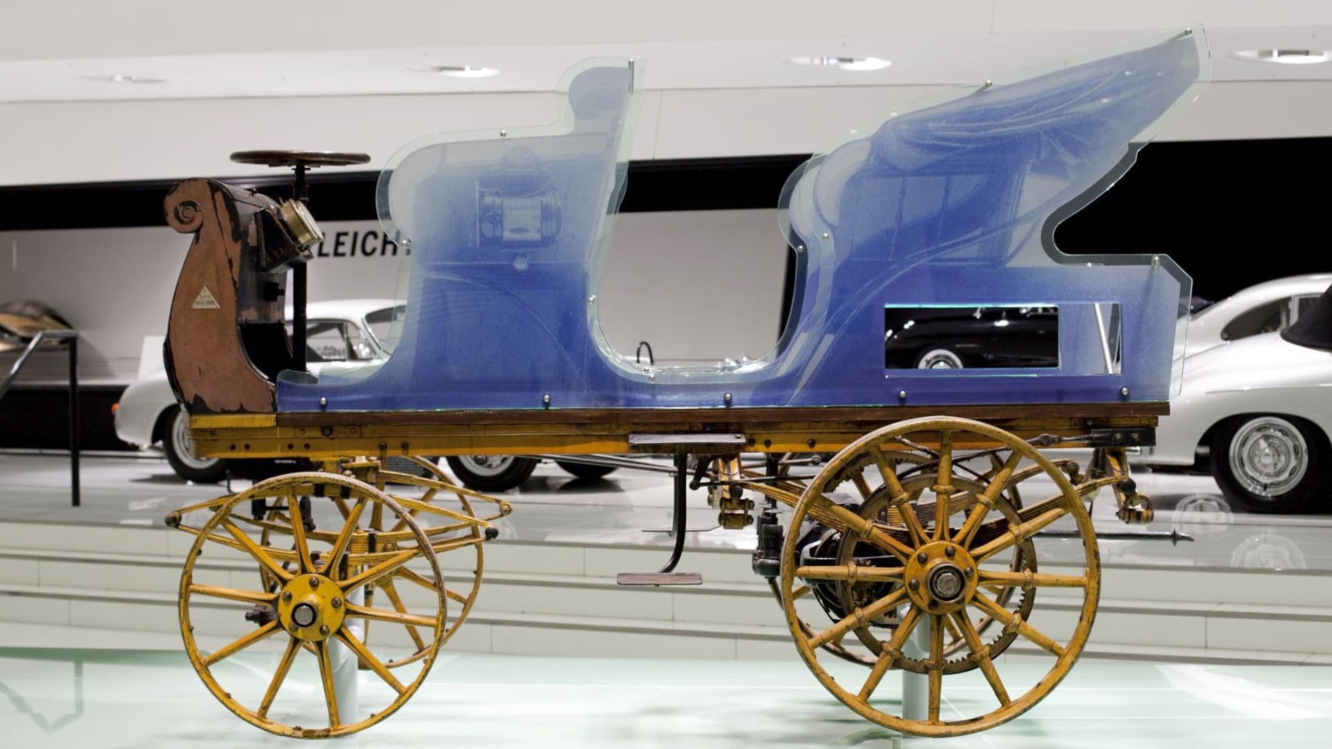 První elektrický kočár C.2 Phaeton