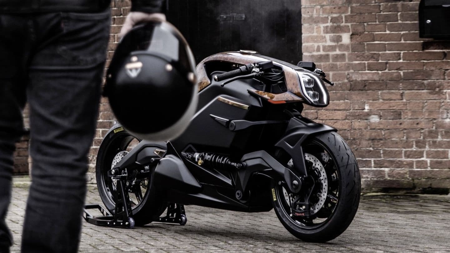 Motocykl Arc Vector