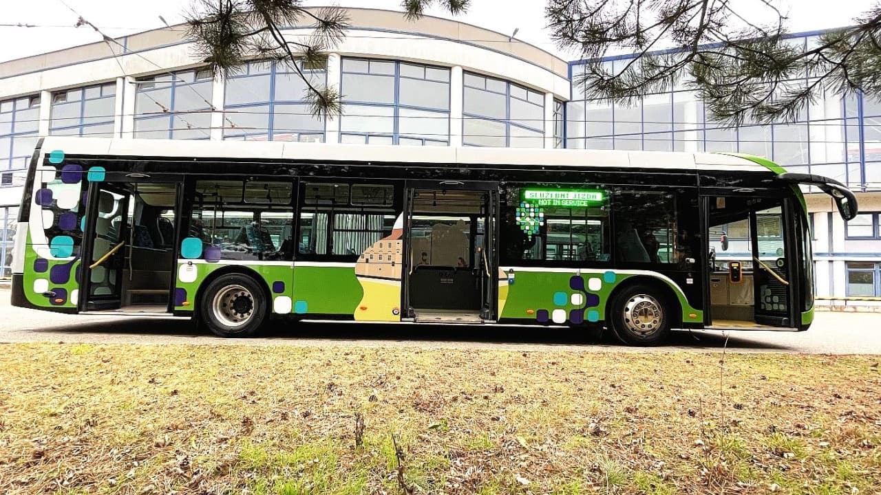 Elektrobus SOR NS 12 electric v Brně