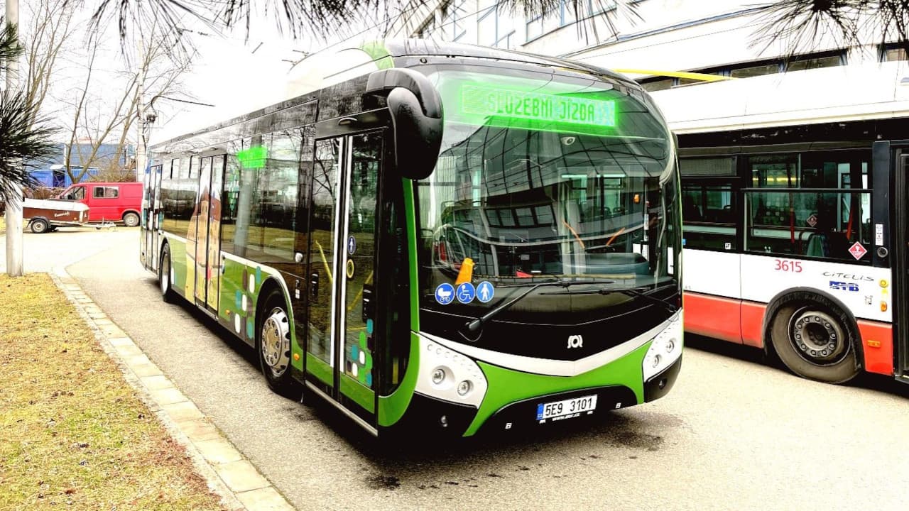 Elektrobus SOR NS 12 electric v Brně