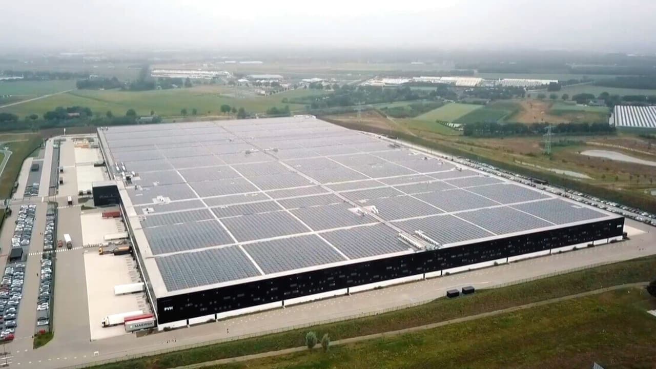 Solární elektrárna v Nizozemsku