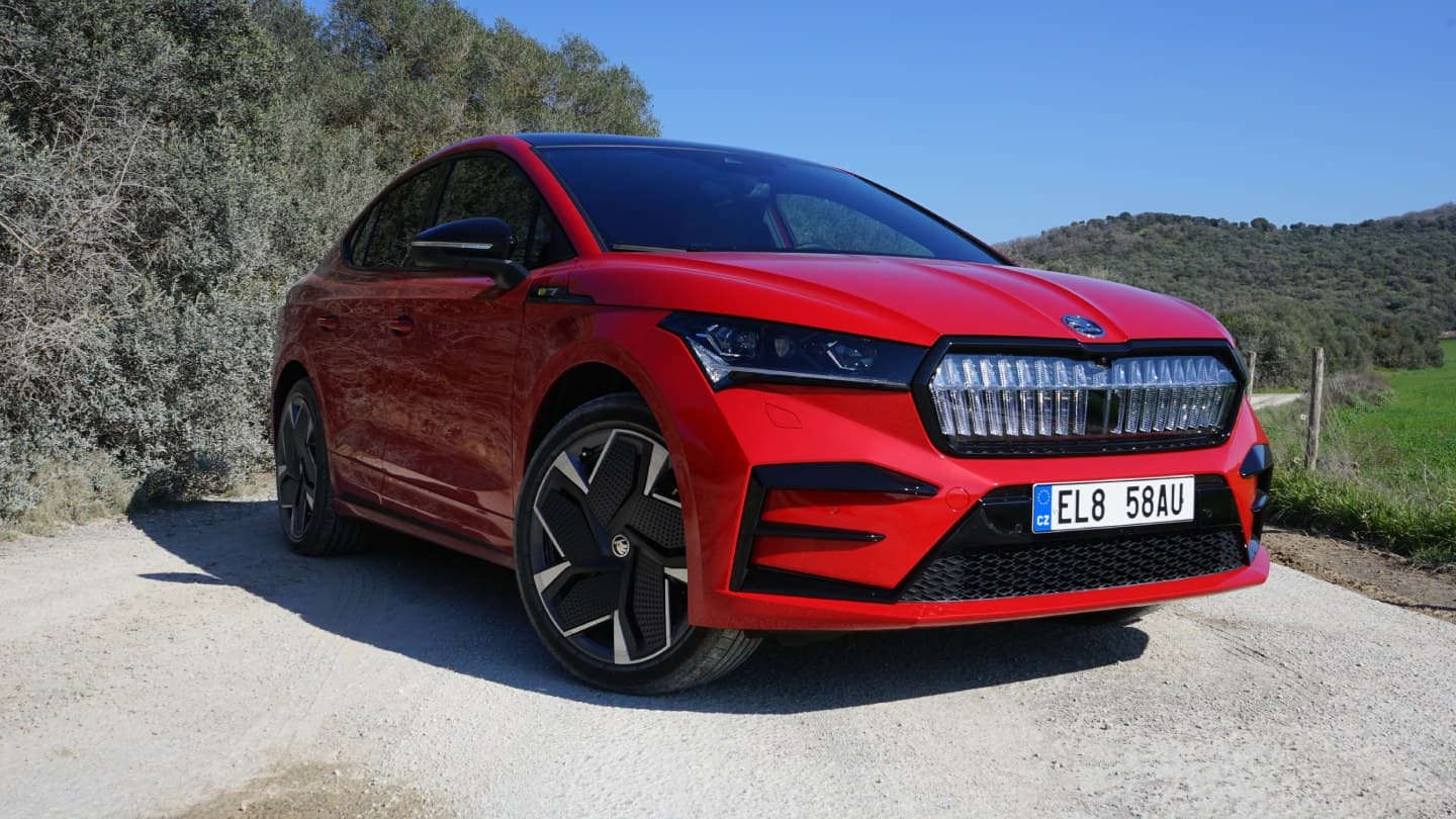 Otestovali jsme elektromobil Škoda Enyaq Coupé RS iV
