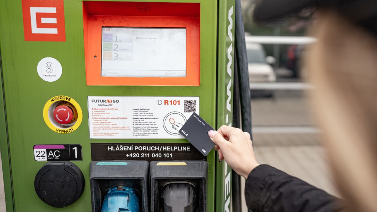 Nabíjecí karta Kia EV Power Card