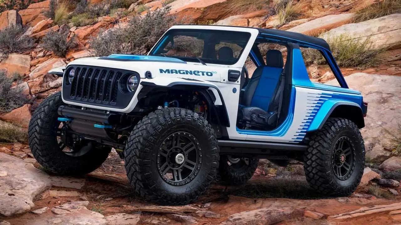 Koncept Jeep Wrangler Magneto 2.0