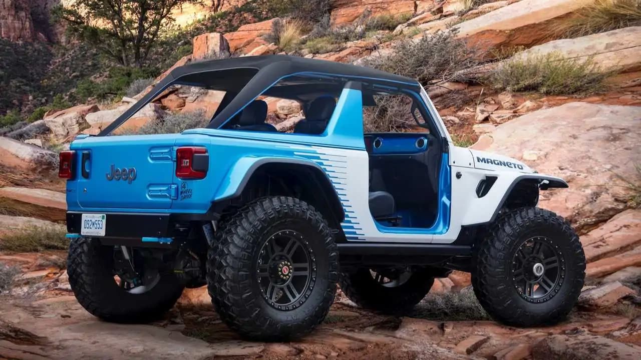 Koncept Jeep Wrangler Magneto 2.0