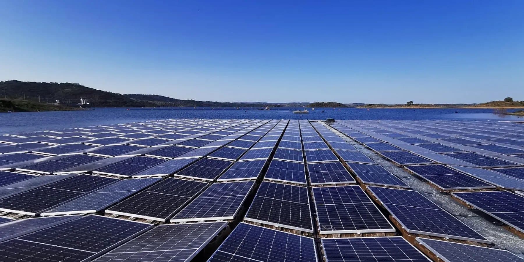 Plovoucí solární farma v Portuglsku