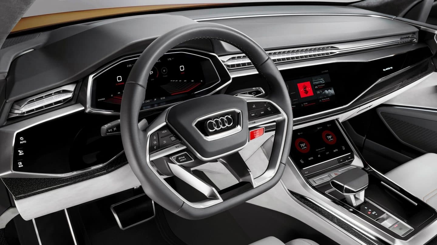 Audi interiér