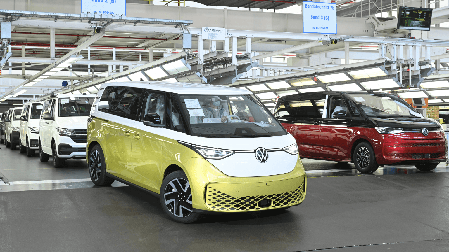 VW ID.Buzz výrobní linka