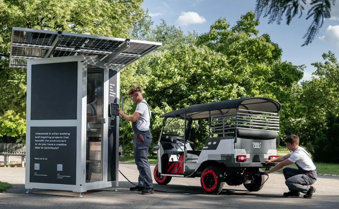 Elektrická rikša Audi