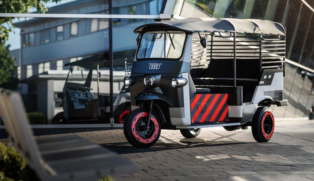 Elektrická rikša Audi