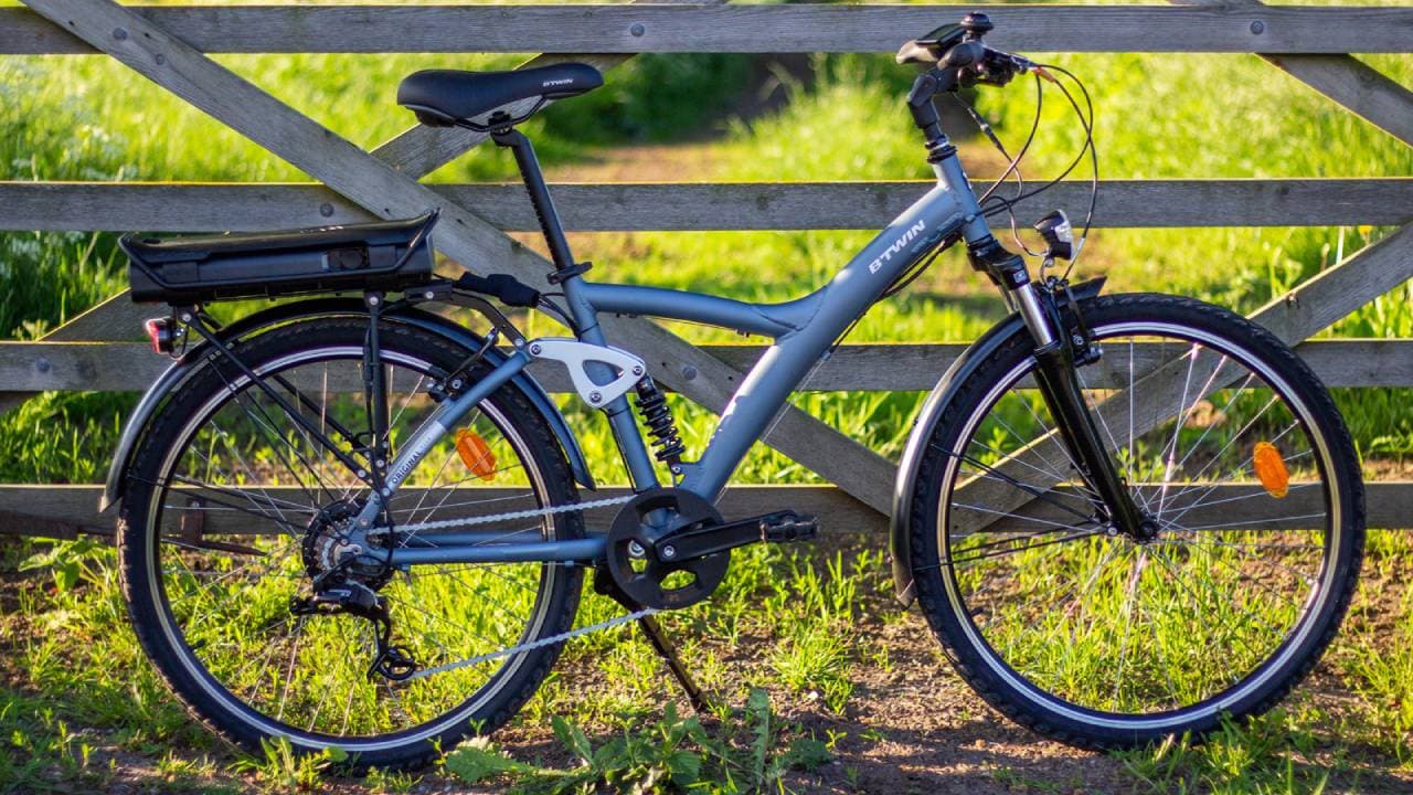Elektrické kolo francouzské značky Decathlon