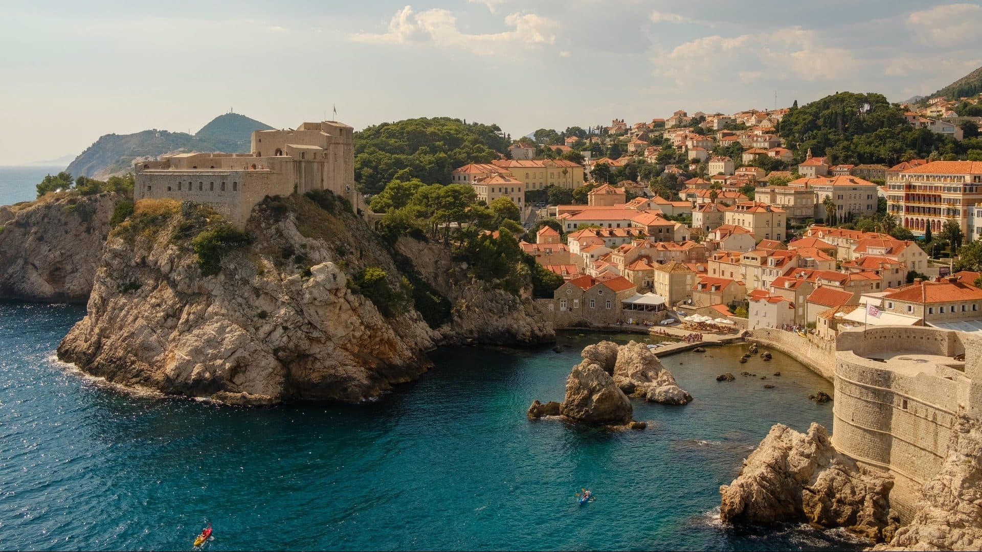 Chorvatský Dubrovník se objevil v seriálu Hra o trůny jako Kings Landing