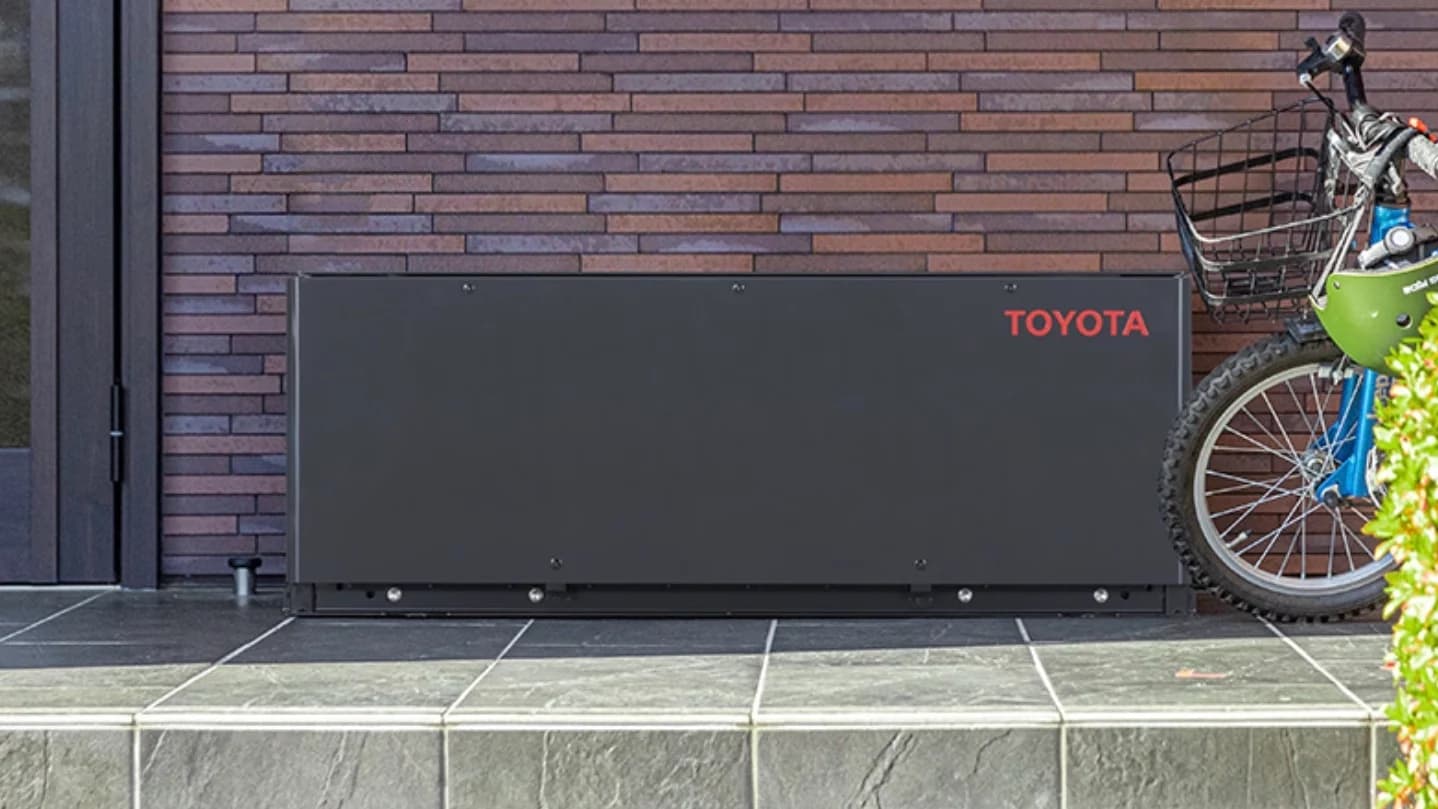 Baterie pro domácnost od Toyoty
