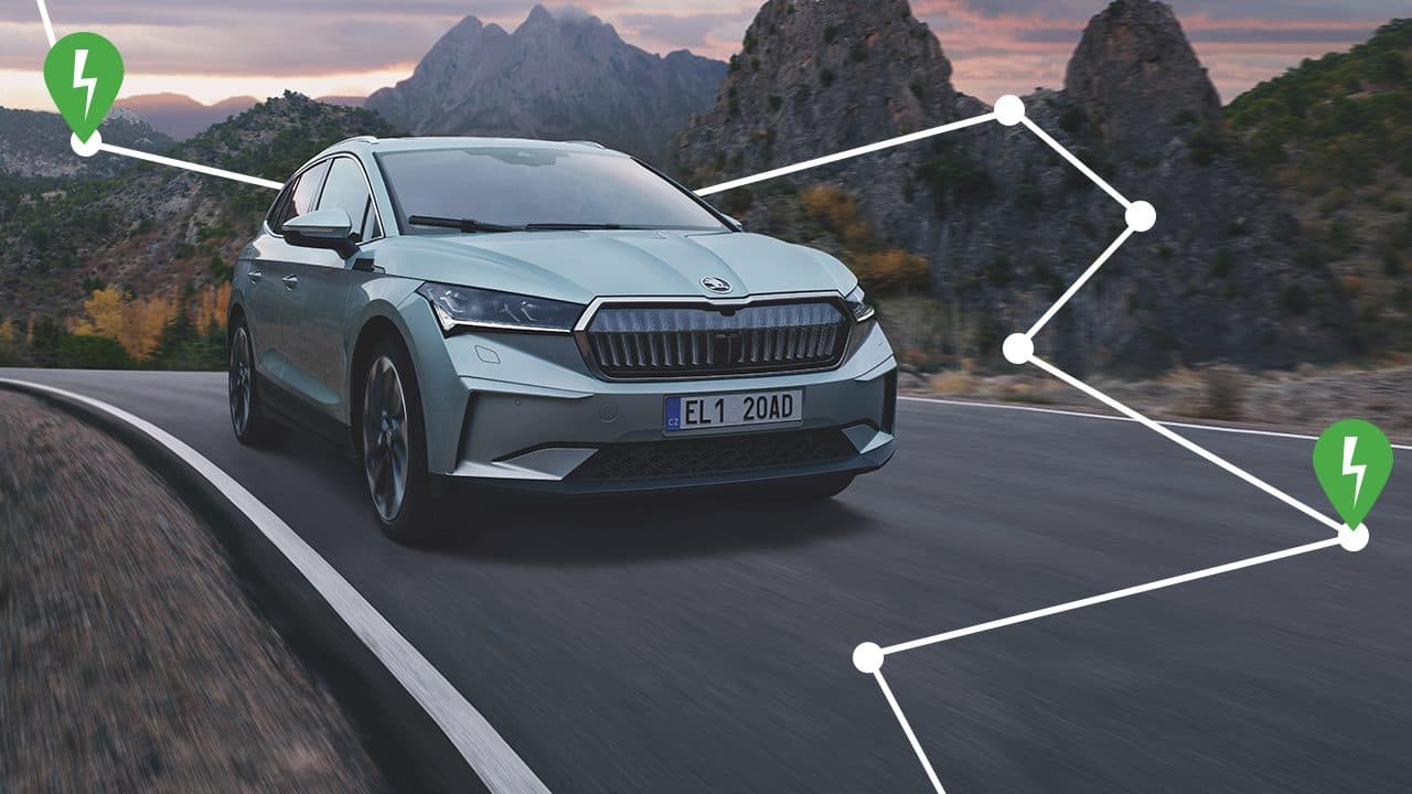 Vyzkoušejte kalkulačky od Škodovky, pro výpočet dojezdu jejich elektromobilů