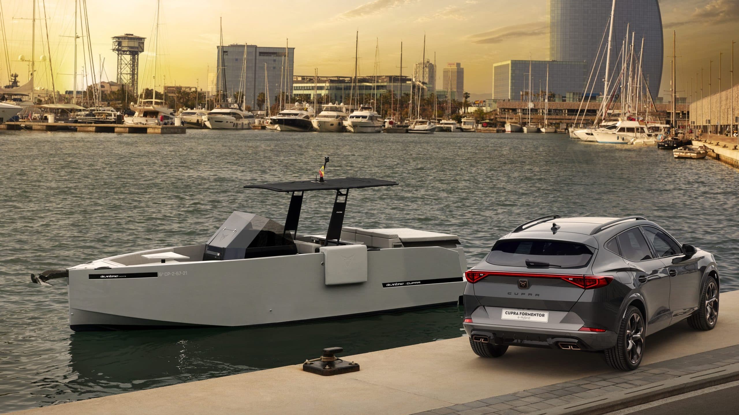 Hybridní jachta D28 Formentor e-HYBRID