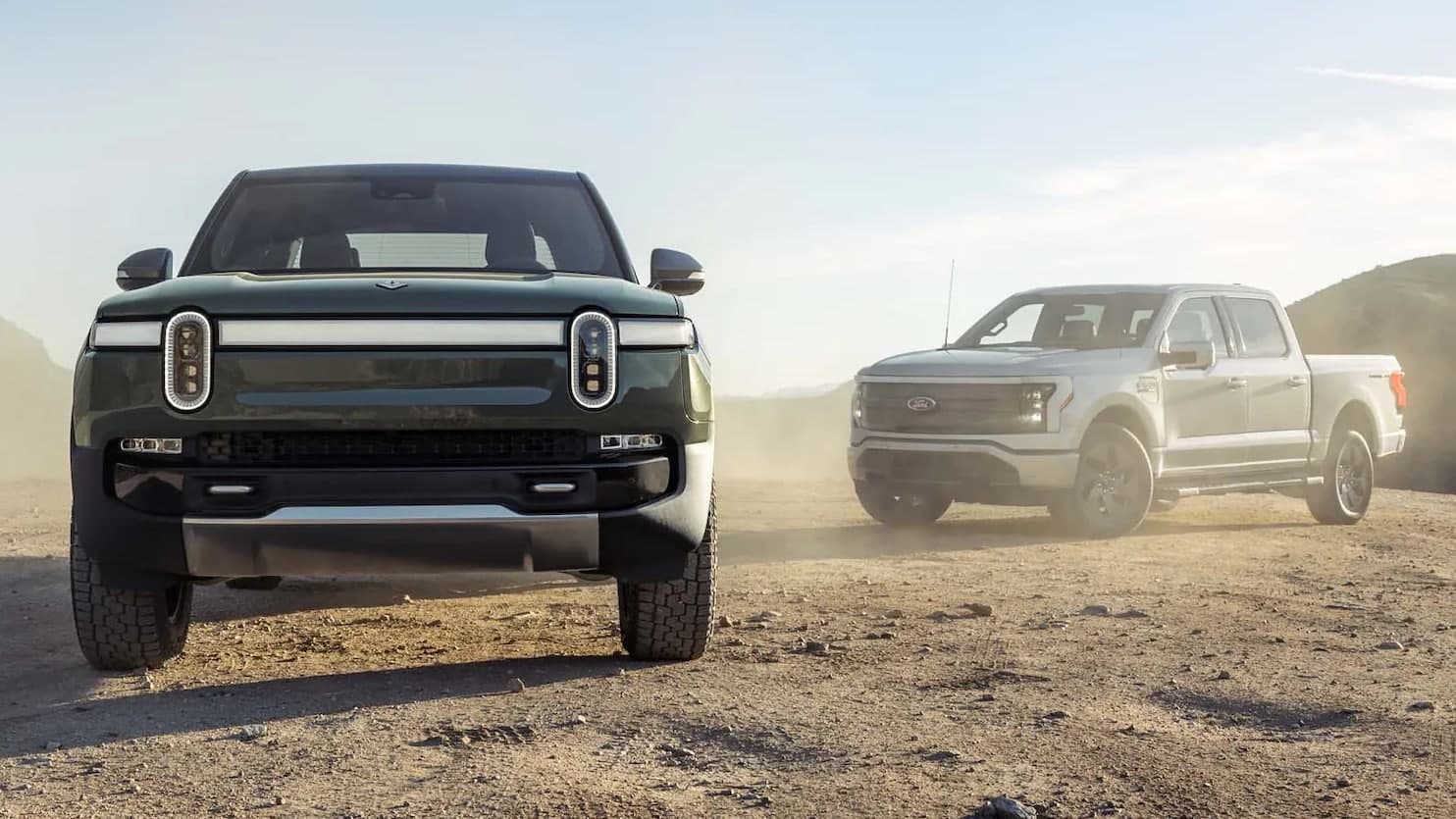 Rivian R1T vs F-150 Ford Lightning