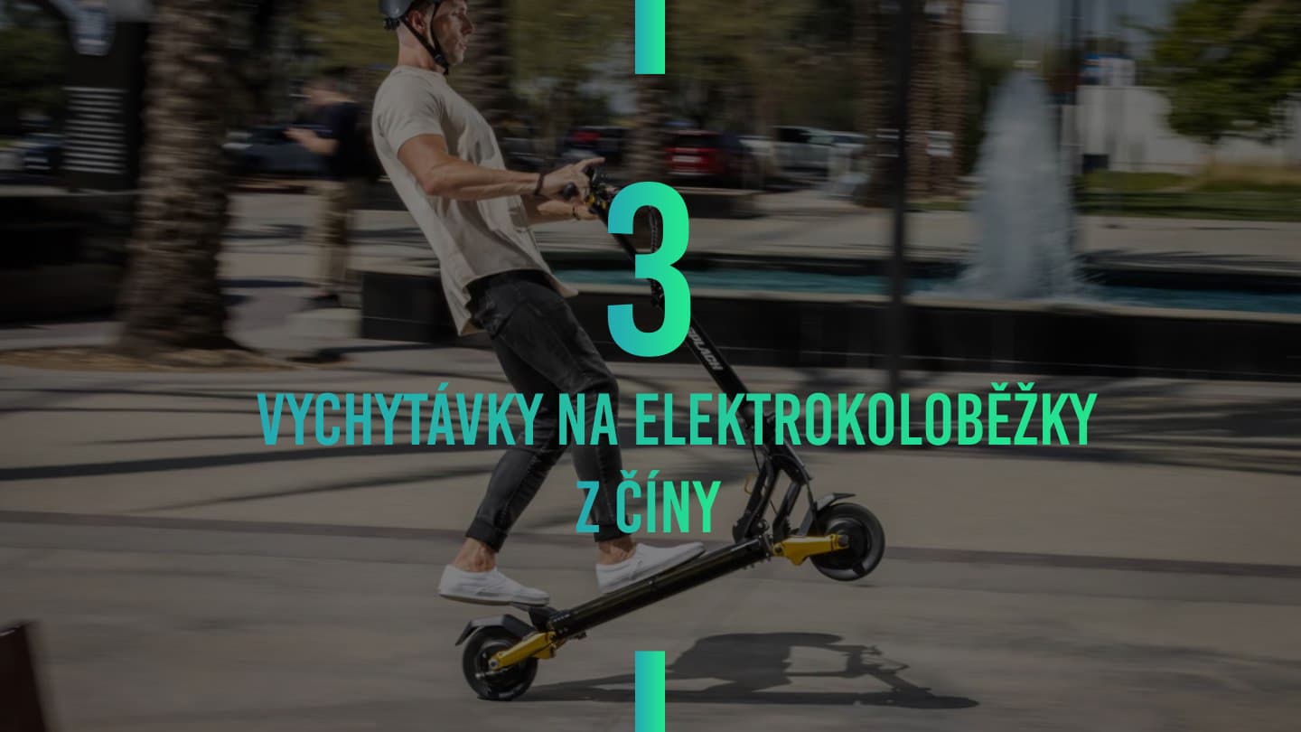 Přinášíme již devátý díl našich vychytávek na elektrokoloběžky z Číny
