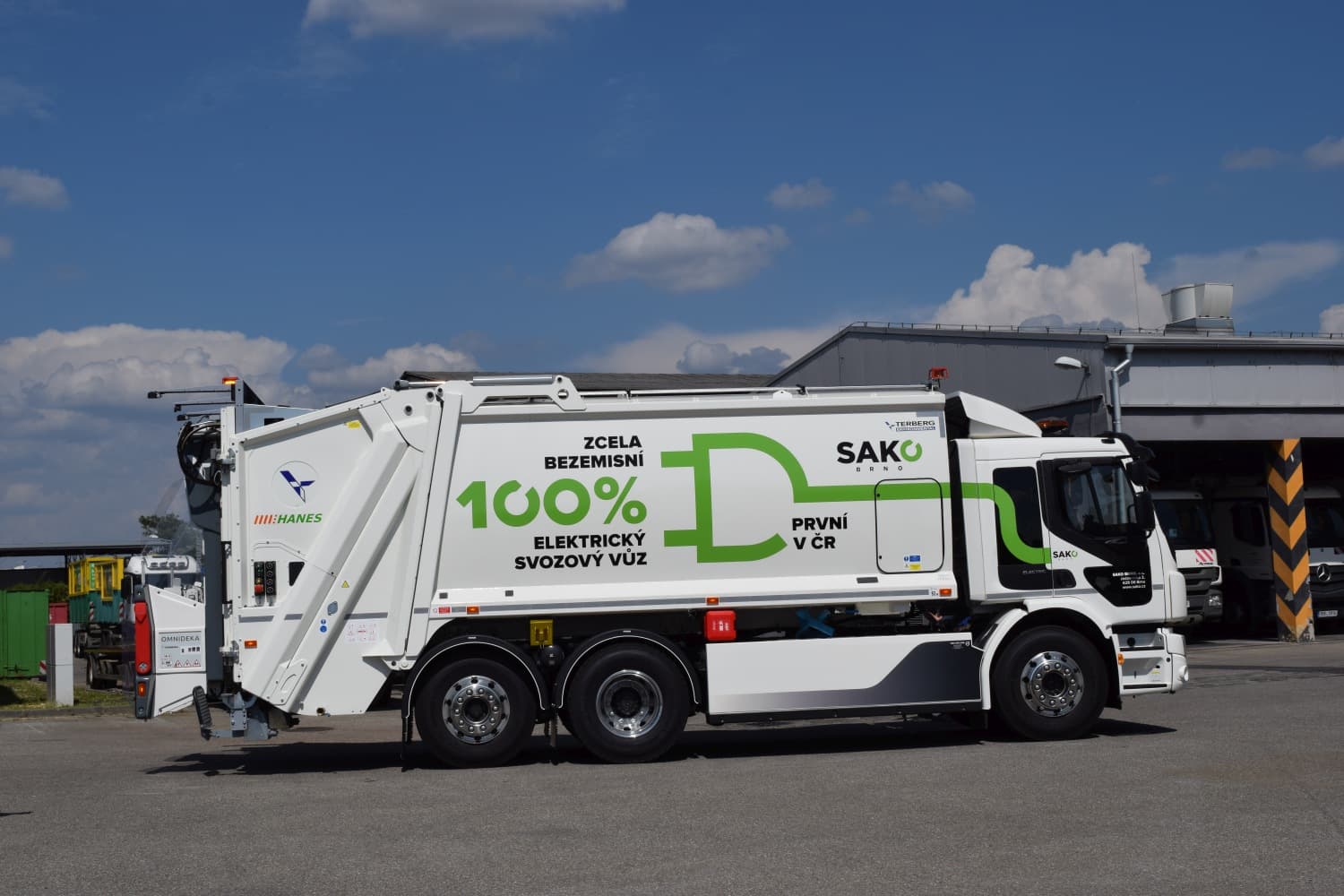 Svozový vůz Volvo FL Electric